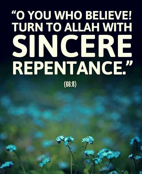 Practical steps Towards Sincere Repentance