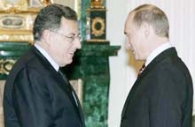 Siniora seeks Moscow