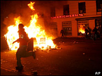 Hundreds arrested in Danish clashes