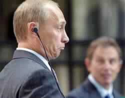 Blair and Putin Bury the Hatchet