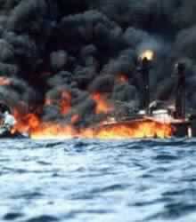 Tanker Blaze in Russia Could Result in Ecological Damage