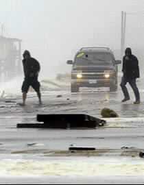 Hurricane Isabel Hits US Coast