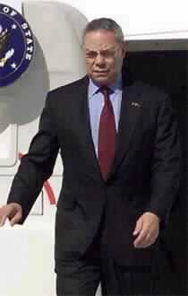 US Soldier Killed in Kirkuk as Powell Speaks about Iraqi Constitution