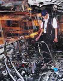 Indonesian Bus Crash Inferno Kills 54, Mostly Schoolgirls