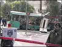 Bombing on Jerusalem Bus Causes Many Casualties