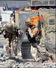 British Soldiers Hurt in Basra Explosions