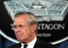 Democrats Calling for Rumsfeld