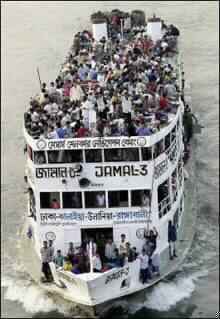 Many Feared Drowned as Bangladesh Ferry Capsizes