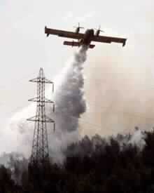 Firefighters Win Battle over Flames in Southern France