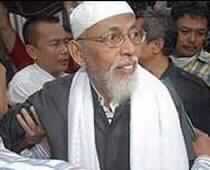 Bali Case against Abu Bakar Dropped