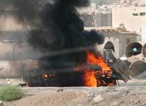 Iraqi Government Guards Killed in News Attack