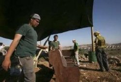 Militant Jewish settlers set up 11 outposts in the occupied West Bank