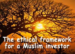 The ethical framework for a Muslim investor