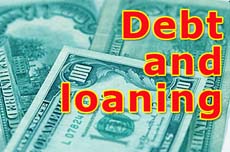 Etiquettes related to debt and loaning – I 